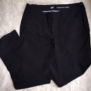 Black Lee Pants